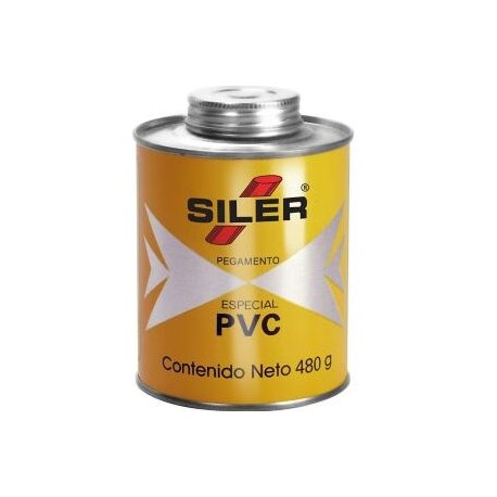 PEGAMENTO P/PVC AMARILLO 480GR SILER