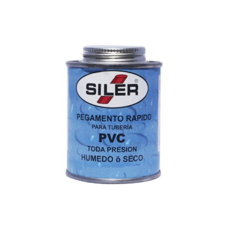 PEGAMENTO P/PVC HUMEDO SECO AZUL 225GR SILER