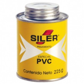 PEGAMENTO P/PVC AMARILLO 225GR SILER