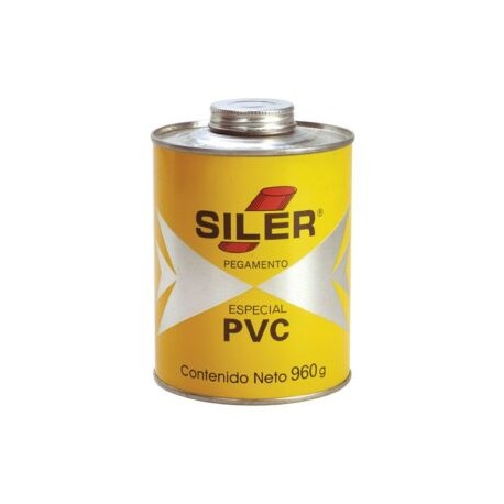 PEGAMENTO P/PVC AMARILLO 960GR SILER