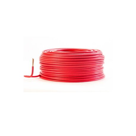 CABLE ALUCOBRE CAL. 10 THW ROJO 100 MTS