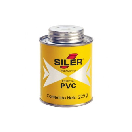 PEGAMENTO P/PVC AMARILLO 225GR SILER