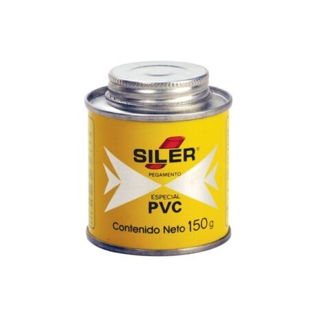 PEGAMENTO P/PVC AMARILLO 150GR SILER