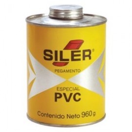 PEGAMENTO P/PVC AMARILLO 960GR SILER